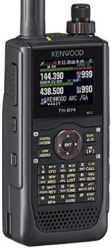 The Kenwood TH-D74A Review – 144/220/430 MHz Triband radio