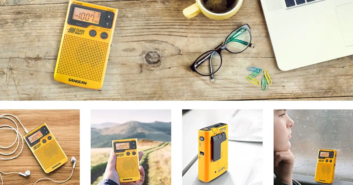 Sangean DT400W Review A Great AM/FM Digital Weather Alert Pocket Radio