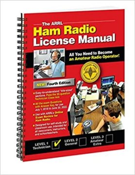 Ham radio operator license