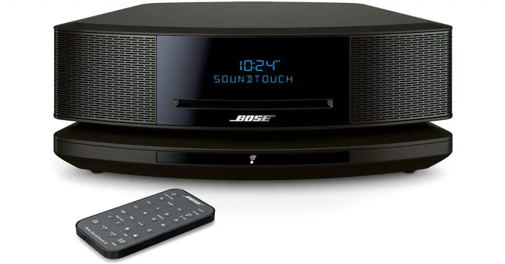 How to set the clock on the Bose Wave Radio?