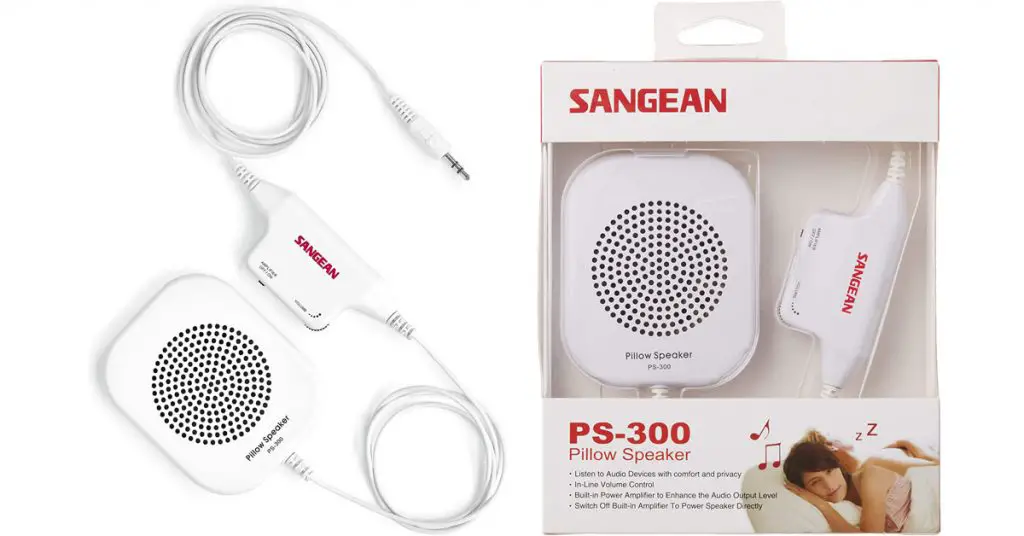 Sangean PS-300 Pillow Speaker Review | Has In-line Volume Control and Amplifier