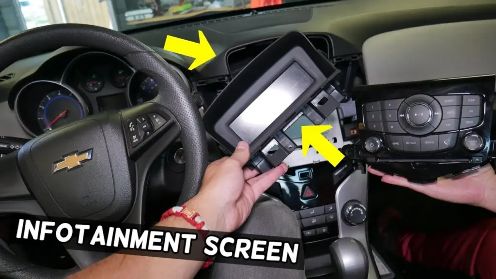 infotainment screen